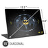 DC Comics The Flash Movie: Batman Multiverse Logos Universal Laptop 15in (12.2 x 8.8in) Skin