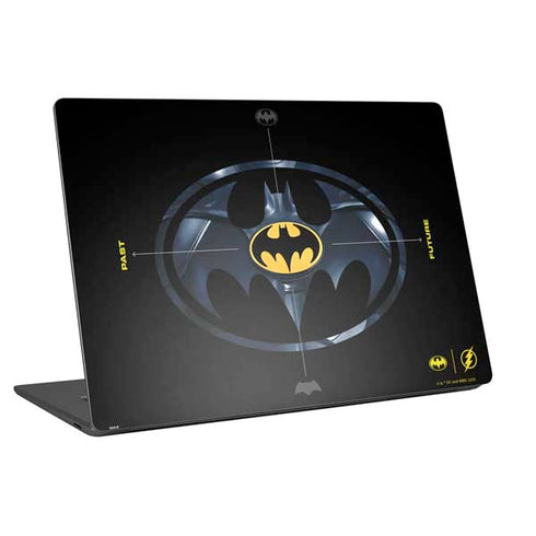 DC Comics The Flash Movie: Batman Multiverse Logos Universal Laptop 15in (12.2 x 8.8in) Skin