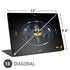 DC Comics The Flash Movie: Batman Multiverse Logos Universal Laptop 16in (13 x 9.4in) Skin