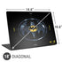 DC Comics The Flash Movie: Batman Multiverse Logos Universal Laptop 18in (14.6 x 10.6in) Skin