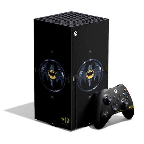 DC Comics The Flash Movie: Batman Multiverse Logos Xbox Series X Bundle Skin