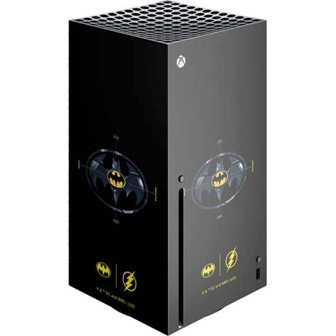 DC Comics The Flash Movie: Batman Multiverse Logos Xbox Series X Skins