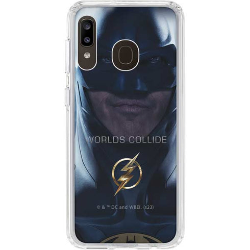 DC Comics The Flash Movie: Batman Poster Galaxy A20 Clear Case