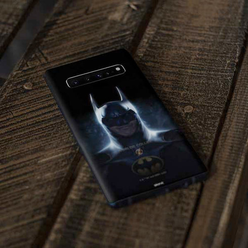 DC Comics The Flash Movie: Batman Poster Galaxy S10 Plus Skin