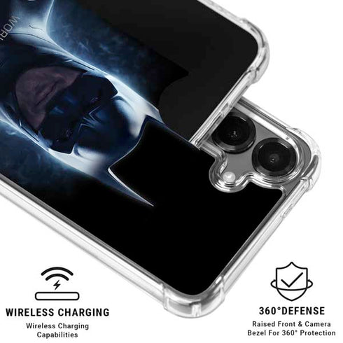 DC Comics The Flash Movie: Batman Poster Galaxy S26 Plus Clear Case