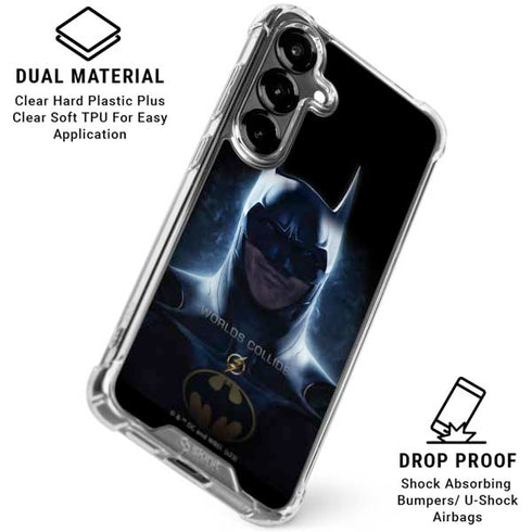 DC Comics The Flash Movie: Batman Poster Galaxy S26 Plus Clear Case