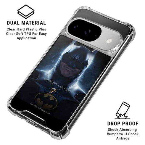 DC Comics The Flash Movie: Batman Poster Google Pixel 10 Clear Case
