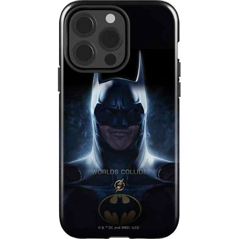 DC Comics The Flash Movie: Batman Poster iPhone 15 Pro Impact Case