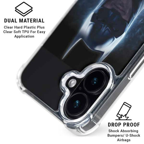 DC Comics The Flash Movie: Batman Poster iPhone 16 Clear Case