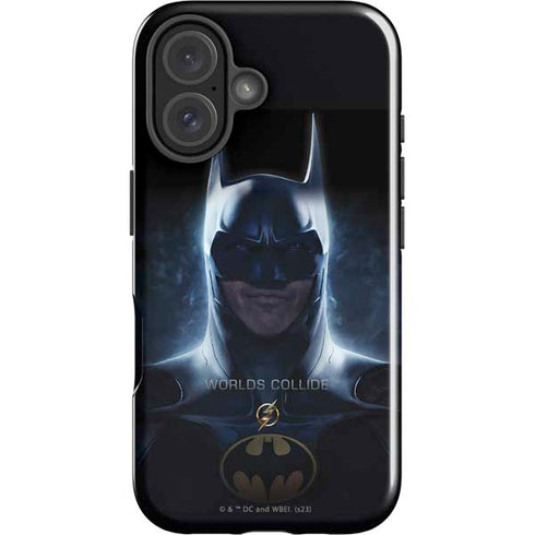 DC Comics The Flash Movie: Batman Poster iPhone 16 Impact Case