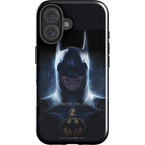 DC Comics The Flash Movie: Batman Poster iPhone 16 Plus Impact Case