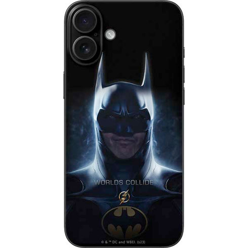 DC Comics The Flash Movie: Batman Poster iPhone 16 Plus Skin