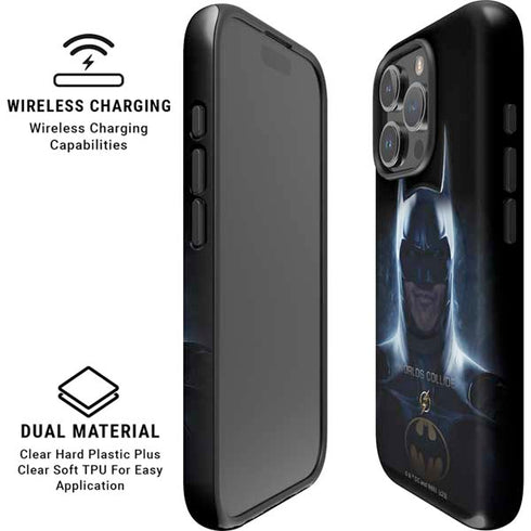 DC Comics The Flash Movie: Batman Poster iPhone 16 Pro Max Magsafe Impact Case