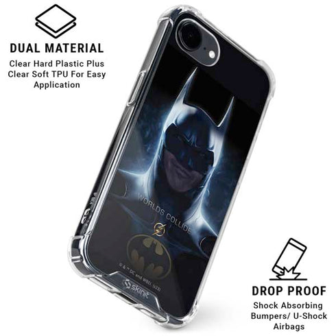DC Comics The Flash Movie: Batman Poster iPhone 16e Clear Case