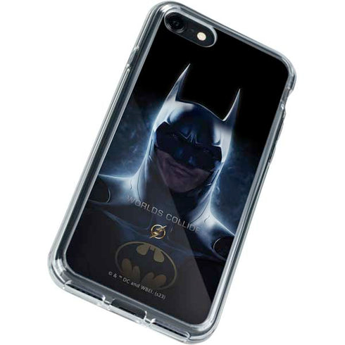DC Comics The Flash Movie: Batman Poster iPhone SE (2nd & 3rd Gen) Clear Case