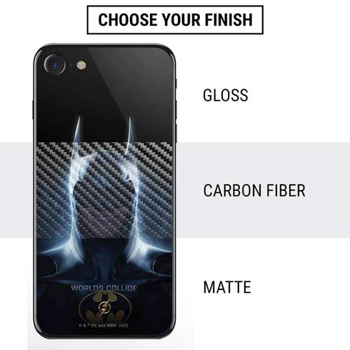DC Comics The Flash Movie: Batman Poster iPhone SE (2nd & 3rd Gen) Skin