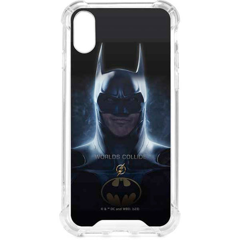 DC Comics The Flash Movie: Batman Poster iPhone XS Clear Case