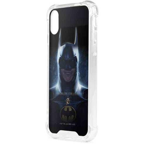 DC Comics The Flash Movie: Batman Poster iPhone XS Clear Case