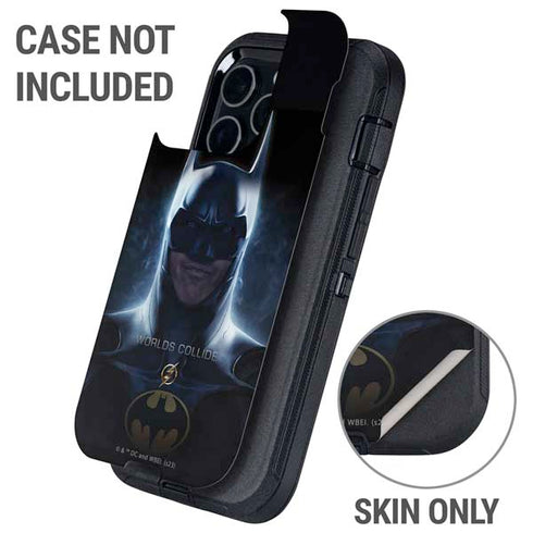 DC Comics The Flash Movie: Batman Poster Otterbox Defender iPhone Skin