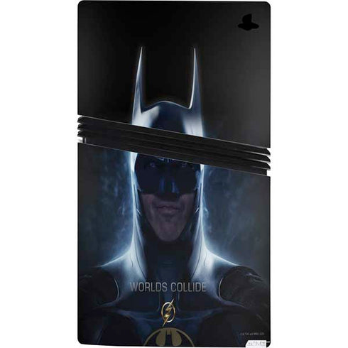 DC Comics The Flash Movie: Batman Poster PS5 Pro Bundle Skin