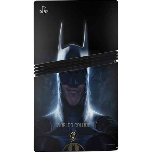 DC Comics The Flash Movie: Batman Poster PS5 Pro Disk Bundle Skin