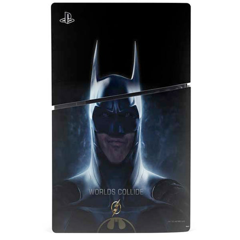 DC Comics The Flash Movie: Batman Poster PS5 Slim Digital Edition Console Skin