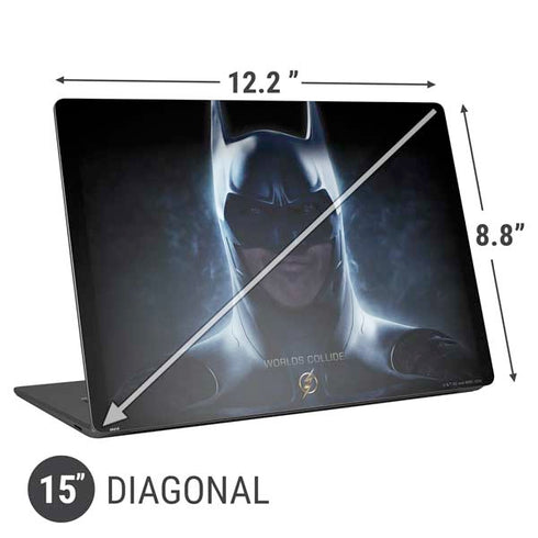 DC Comics The Flash Movie: Batman Poster Universal Laptop 15in (12.2 x 8.8in) Skin