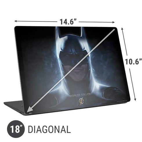 DC Comics The Flash Movie: Batman Poster Universal Laptop 18in (14.6 x 10.6in) Skin