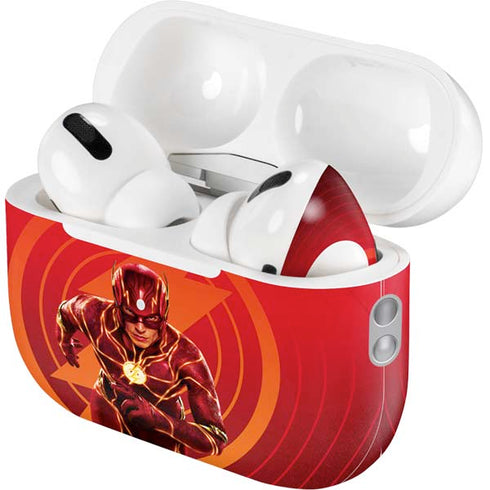 DC Comics The Flash Movie: Flash in Motion AirPods Pro 2nd Gen Skin