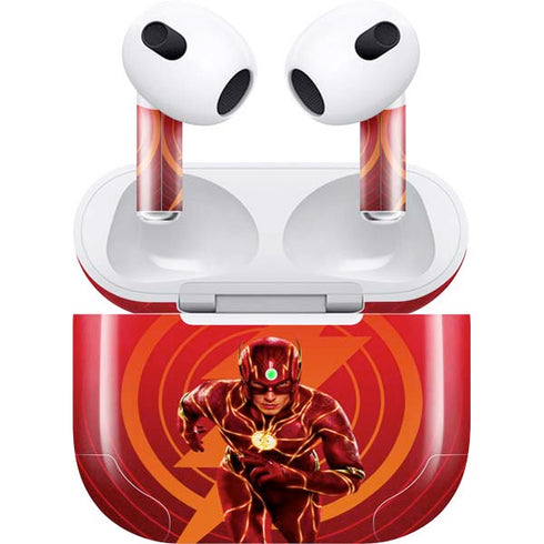 DC Comics The Flash Movie: Flash in Motion Apple AirPods (3rd Gen 2021) Skin