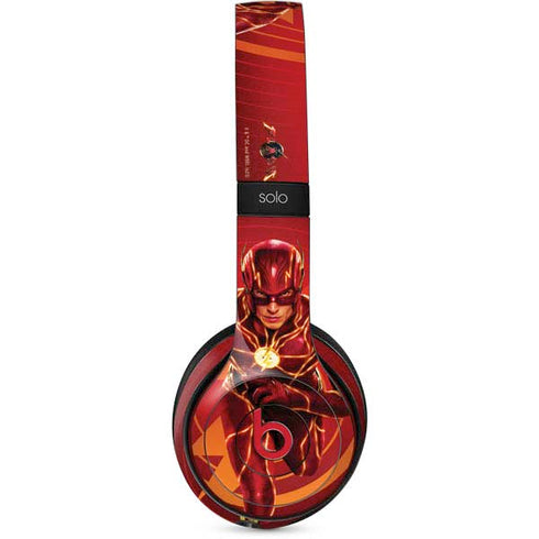 DC Comics The Flash Movie: Flash in Motion Beats Solo 2 Wireless Skin