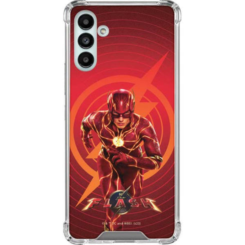 DC Comics The Flash Movie: Flash in Motion Galaxy A13 5G Clear Case