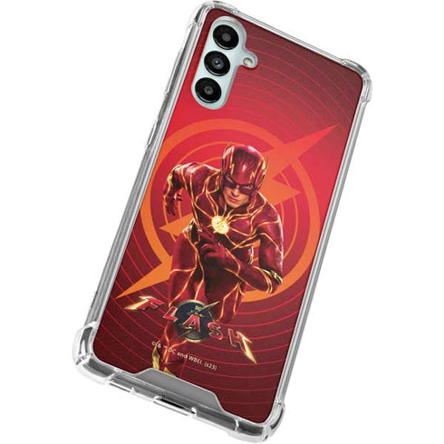 DC Comics The Flash Movie: Flash in Motion Galaxy A14 5G Clear Case