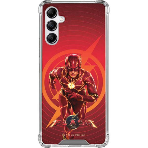 DC Comics The Flash Movie: Flash in Motion Galaxy A14 5G Clear Case
