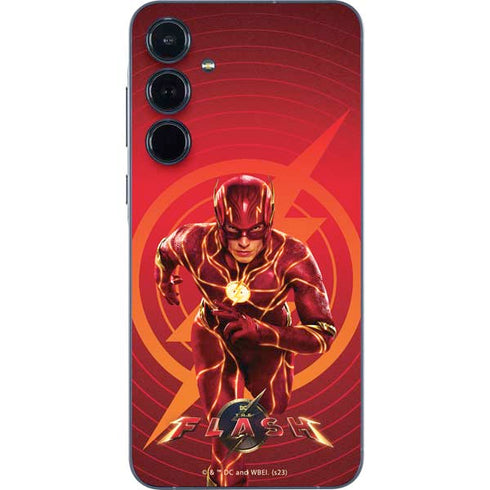 DC Comics The Flash Movie: Flash in Motion Galaxy A35 5G Skin