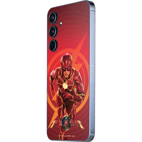 DC Comics The Flash Movie: Flash in Motion Galaxy A35 5G Skin
