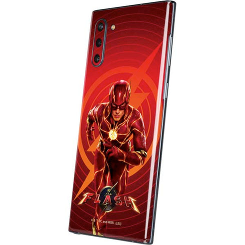 DC Comics The Flash Movie: Flash in Motion Galaxy Note 10 Skin