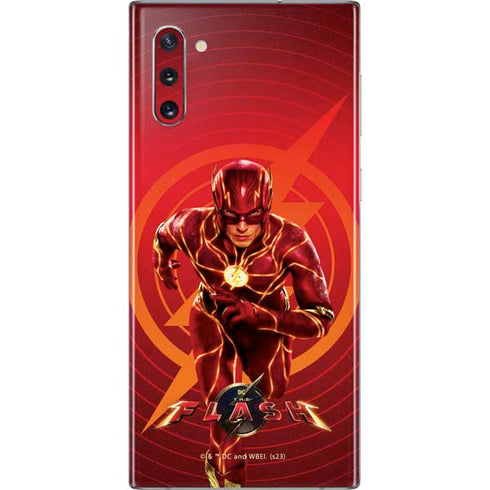 DC Comics The Flash Movie: Flash in Motion Galaxy Note 10 Skin
