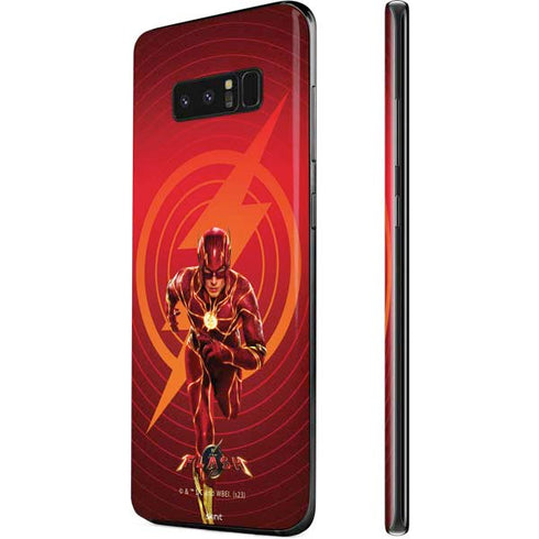 DC Comics The Flash Movie: Flash in Motion Galaxy Note 8 Skin