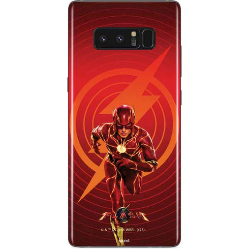 DC Comics The Flash Movie: Flash in Motion Galaxy Note 8 Skin