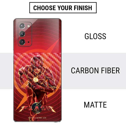 DC Comics The Flash Movie: Flash in Motion Galaxy Note20 5G Skin