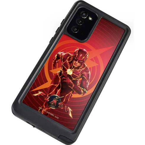 DC Comics The Flash Movie: Flash in Motion Galaxy Note20 5G Waterproof Case