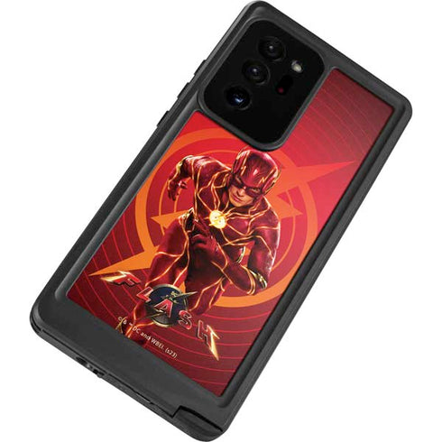 DC Comics The Flash Movie: Flash in Motion Galaxy Note20 Ultra 5G Waterproof Case