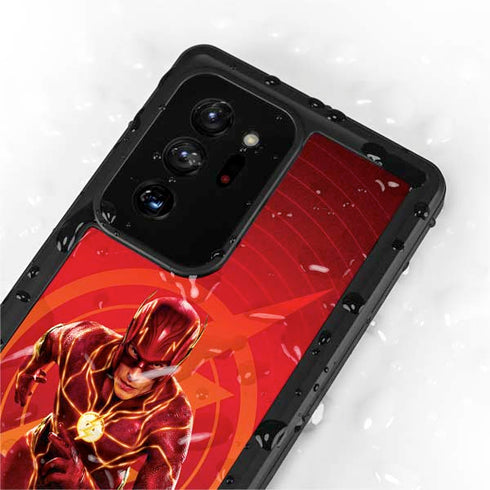 DC Comics The Flash Movie: Flash in Motion Galaxy Note20 Ultra 5G Waterproof Case