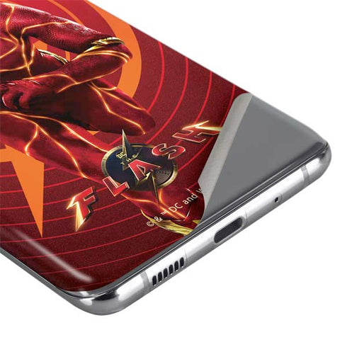 DC Comics The Flash Movie: Flash in Motion Galaxy S20 Skin
