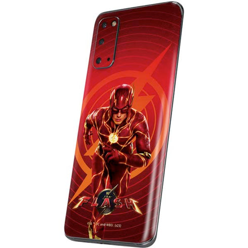 DC Comics The Flash Movie: Flash in Motion Galaxy S20 Skin