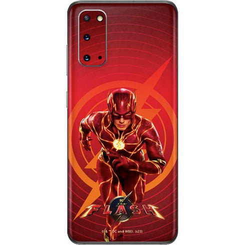 DC Comics The Flash Movie: Flash in Motion Galaxy S20 Skin