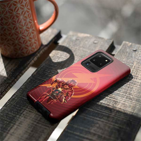 DC Comics The Flash Movie: Flash in Motion Galaxy S20 Ultra 5G Pro Case