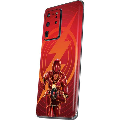 DC Comics The Flash Movie: Flash in Motion Galaxy S20 Ultra 5G Skin
