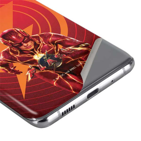 DC Comics The Flash Movie: Flash in Motion Galaxy S20 Ultra 5G Skin